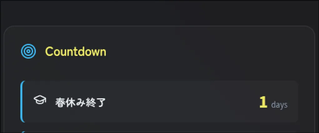 B1の春休みが終わりまして